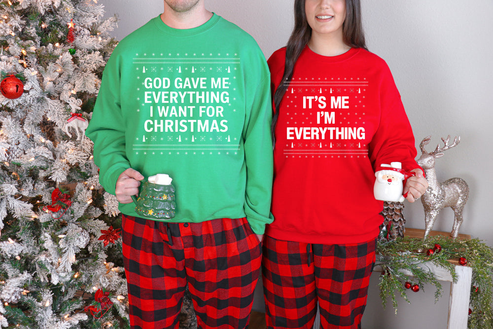 God Gave me Everything Sweatshirt Bundle