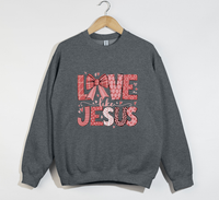 Load image into Gallery viewer, Love Like Jesus - Christian Sweatshirt
