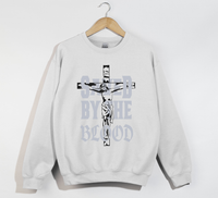 Load image into Gallery viewer, Saved By The Blood - Jesus Sweatshirt