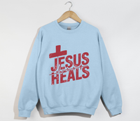 Load image into Gallery viewer, Jesus Heals The Brokenhearted - Sweatshirt
