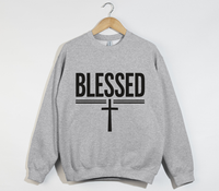Load image into Gallery viewer, Blessed Print - Sweatshirt
