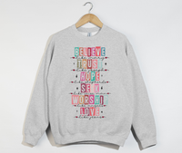 Load image into Gallery viewer, Believe Like Mary, Trust Like Joseph - Christian Sweatshirt