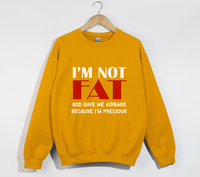 Load image into Gallery viewer, Christian Humor: God Gave Me Airbags Sweatshirt