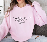 Load image into Gallery viewer, Jesus Loves You - Sweatshirt
