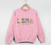 Load image into Gallery viewer, Be The Light - Christmas Sweatshirt
