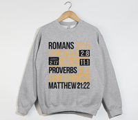 Load image into Gallery viewer, Bible Faith Verses - Christian Sweatshirt
