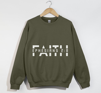 Load image into Gallery viewer, Faith - Ephesians 2:8 Christian Sweatshirt