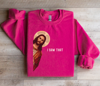Load image into Gallery viewer, Jesus I Saw That - Unisex Dark

