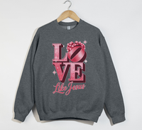Load image into Gallery viewer, Love Like Jesus - Christian Sweatshirt
