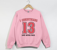 Load image into Gallery viewer, 1 Corinthians 13 Inspired Sweatshirt - Love in Every Stitch
