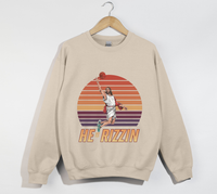 Load image into Gallery viewer, He Is Rizzin&#39; Funny Jesus Meme Sweatshirt
