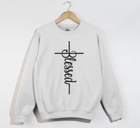 Load image into Gallery viewer, Blessed - Christian Sweatshirt
