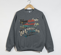 Load image into Gallery viewer, Homeschool Mama Raising Warriors - Sweatshirt
