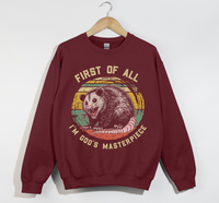 Load image into Gallery viewer, First Of All, I&#39;m God&#39;s Masterpiece - Sweatshirt
