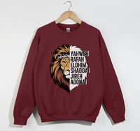 Load image into Gallery viewer, Holy Names Of The Lord - Christian Sweatshirt
