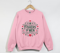 Load image into Gallery viewer, Fishers Of Men - Christian Christmas Sweatshirt
