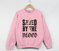 Load image into Gallery viewer, Saved By The Blood - Jesus Sweatshirt