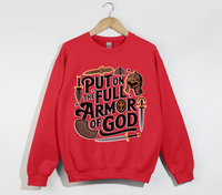 Load image into Gallery viewer, Put On The Full Armor Of God - Christian Sweatshirt
