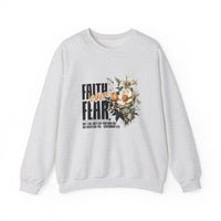 Load image into Gallery viewer, Faith Over Fear, Women's Floral Shirt, Christian Sweatshirt, Bible Verse Gift, Faith Shirt