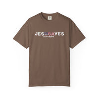 Load image into Gallery viewer, Jesus Saves - Patriotic Comfort Colors Men's Tee