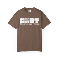 Load image into Gallery viewer, God Over All Things GOAT Shirt - Comfort Colors Men's Tee