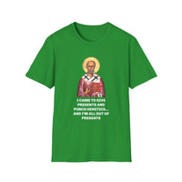 Load image into Gallery viewer, St Nicholas Funny Meme Unisex Tee
