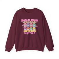Load image into Gallery viewer, Jesus Is My Jam Christian Sweatshirt, Cute Faith Shirt, Christian Mom, Funny Christian Gift

