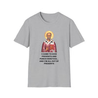 Load image into Gallery viewer, St Nicholas Funny Meme Unisex Tee
