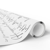 Load image into Gallery viewer, Oh Holy Night - Carol Lyrics on Wrapping paper
