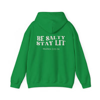 Load image into Gallery viewer, Be Salty, Stay Lit - Back Printed Unisex Hoodie
