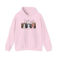 Load image into Gallery viewer, Pray Like a Girl Hoodie with Names