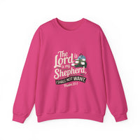 Load image into Gallery viewer, The Lord Is My Shepherd - Women&#39;s Dark Sweatshirt
