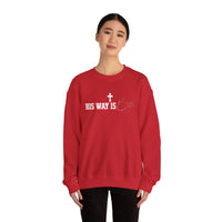 Load image into Gallery viewer, His Way Is Better Christian Sweatshirt, Faith Shirt Unisex, Jesus Cross Gift
