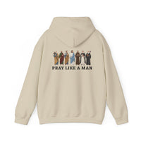 Load image into Gallery viewer, Pray Like a Man, Christian Easter Hoodie, Jesus Hoodie, Gift for Him, Father's Day Gift, Christian Men