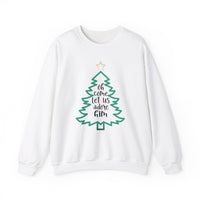 Load image into Gallery viewer, Oh Come Let Us Adore Him - Christmas Sweatshirt
