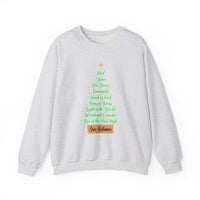 Load image into Gallery viewer, Jesus Names Our Redeemer - Christmas Sweatshirt
