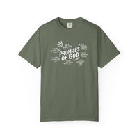 Load image into Gallery viewer, Promises Of God - Bible Verse Comfort Colors Tee