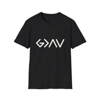 Load image into Gallery viewer, God is Greater than the Highs and Lows Unisex Softfeel 100% Cotton Tee Shirt