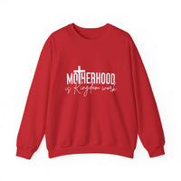 Load image into Gallery viewer, Motherhood is Kingdom Work and my Ministry - Christian Sweatshirt for Mom
