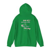 Load image into Gallery viewer, God is Within her, She will not fall - Hoodie
