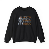 Load image into Gallery viewer, Daughter of a King, Christian Sweatshirt, Woman of God Armor of Faith, Christian Mom Gift