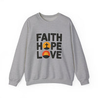 Load image into Gallery viewer, Faith Hope Love - Sweatshirt
