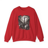 Load image into Gallery viewer, Crucifixion of Jesus, Easter Shirt, Christian Sweatshirt, Jesus Cross Shirt, Faith Shirt