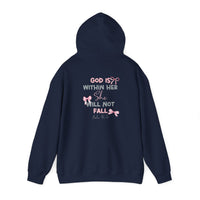 Load image into Gallery viewer, God is Within her, She will not fall - Hoodie
