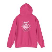 Load image into Gallery viewer, If God Is For Us, Who Can Be Against Us - Front And Back Printed Hoodie
