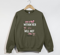 Load image into Gallery viewer, God Is Within Her, She Will Not Fall - Christian Sweatshirt
