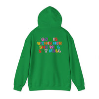 Load image into Gallery viewer, God is Within Her, She will not fall - Front And Back Printed Hoodie
