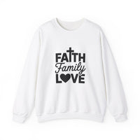 Load image into Gallery viewer, Faith Family Love Sweatshirt

