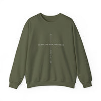 Load image into Gallery viewer, John 14:6 The Way, The Truth, And The Life - Sweatshirt
