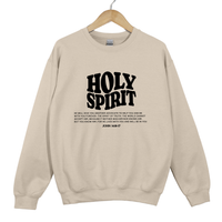 Load image into Gallery viewer, Holy Spirit Christian Sweatshirt, Faith Based Church Outfit, Bible Verse Shirt, Jesus Shirt, Christian Gift ideas